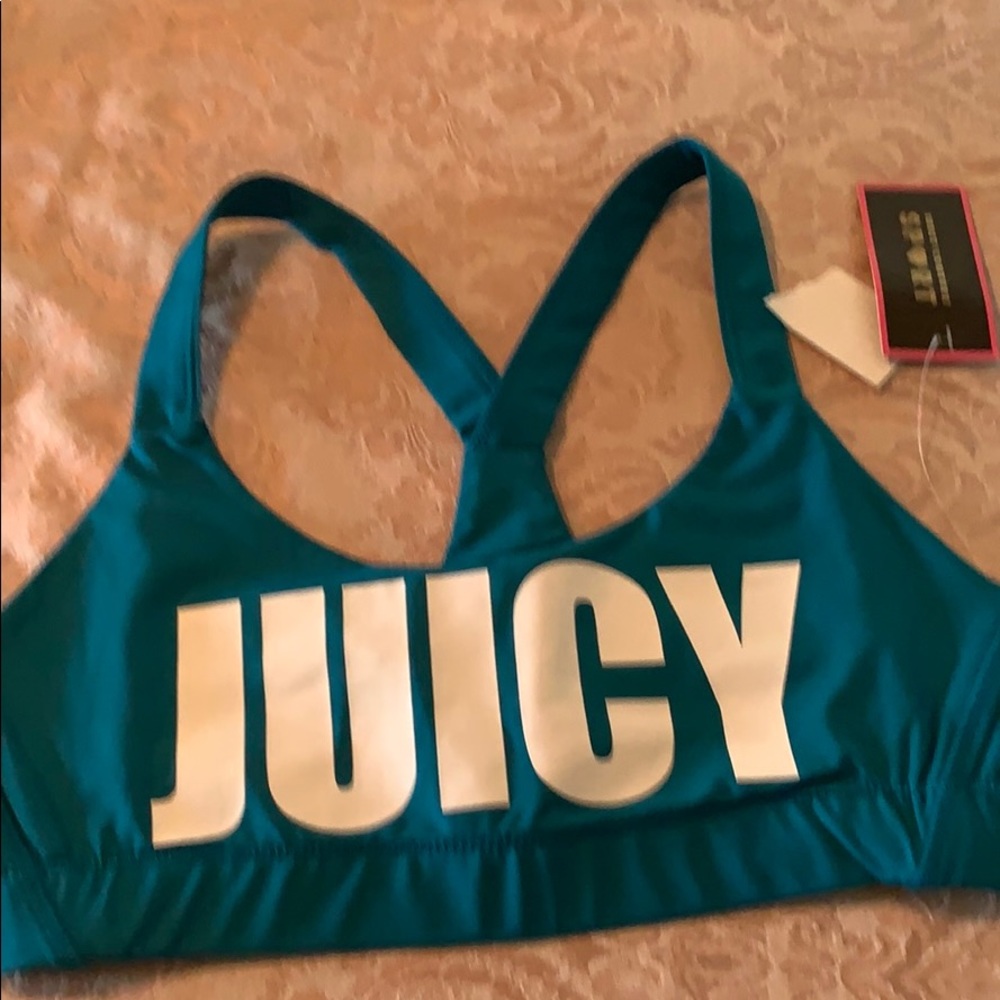 NWT juicy couture sports bra